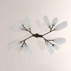 Grote Frosted Glass Chandelier