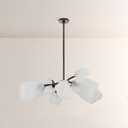 Grote Frosted Glass Chandelier