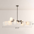 Grote Frosted Glass Chandelier