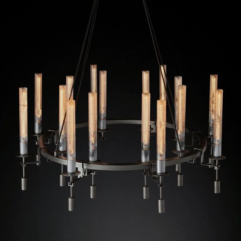 Gunda Round Chandelier 46"