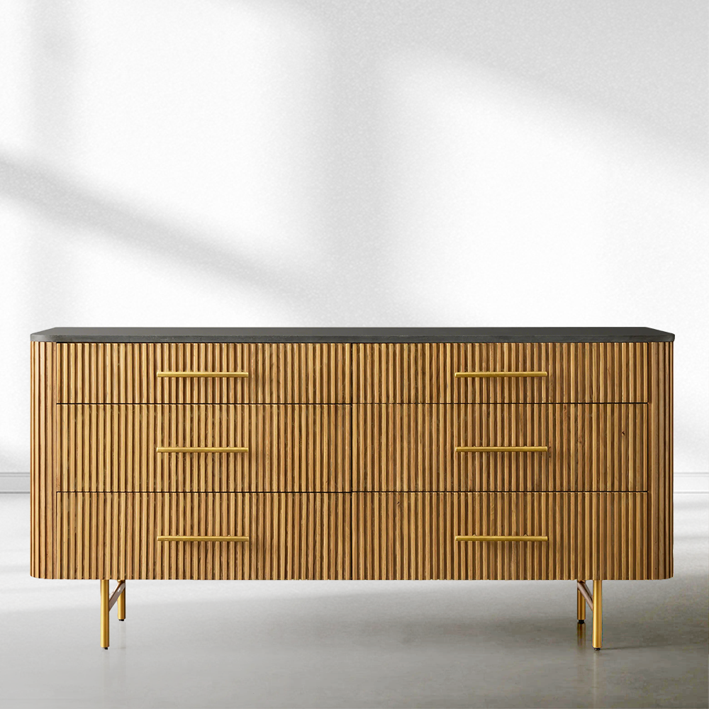 Fimley Six Drawer Dresser