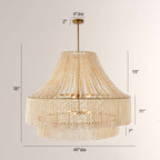 Hamlet Large Beads Chandelier