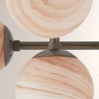 Harris Linear Glass Chandelier