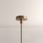 Haven Round Brass Chandelier