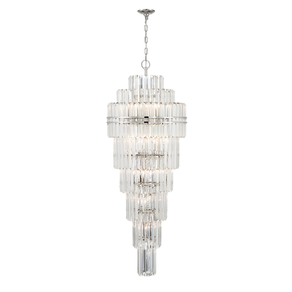 Hayes Multi-Layer Crystal 31 Light Chandelier