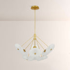 Herbert Round Glass Chandelier
