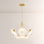 Herbert Round Glass Chandelier
