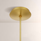 Herbert Round Glass Chandelier