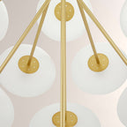 Herbert Round Glass Chandelier