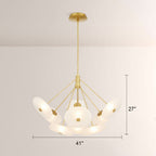 Herbert Round Glass Chandelier