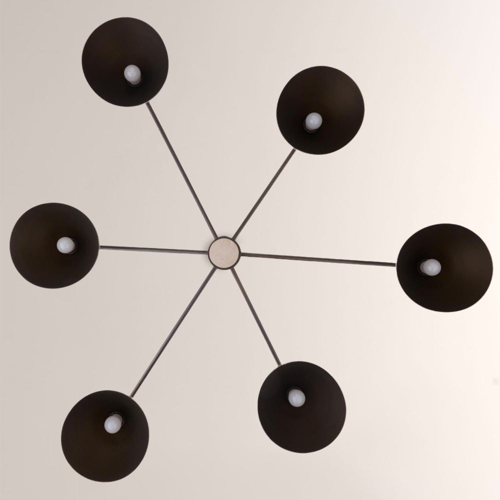 Iouise Leather Chandelier