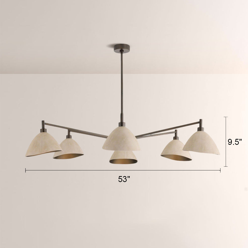 Iouise Leather Chandelier