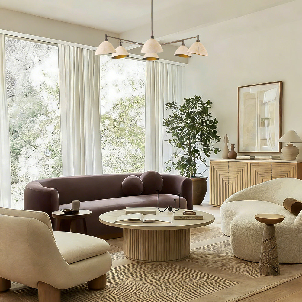 Iouise Leather Chandelier