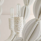 Ira Round Wood Chandelier