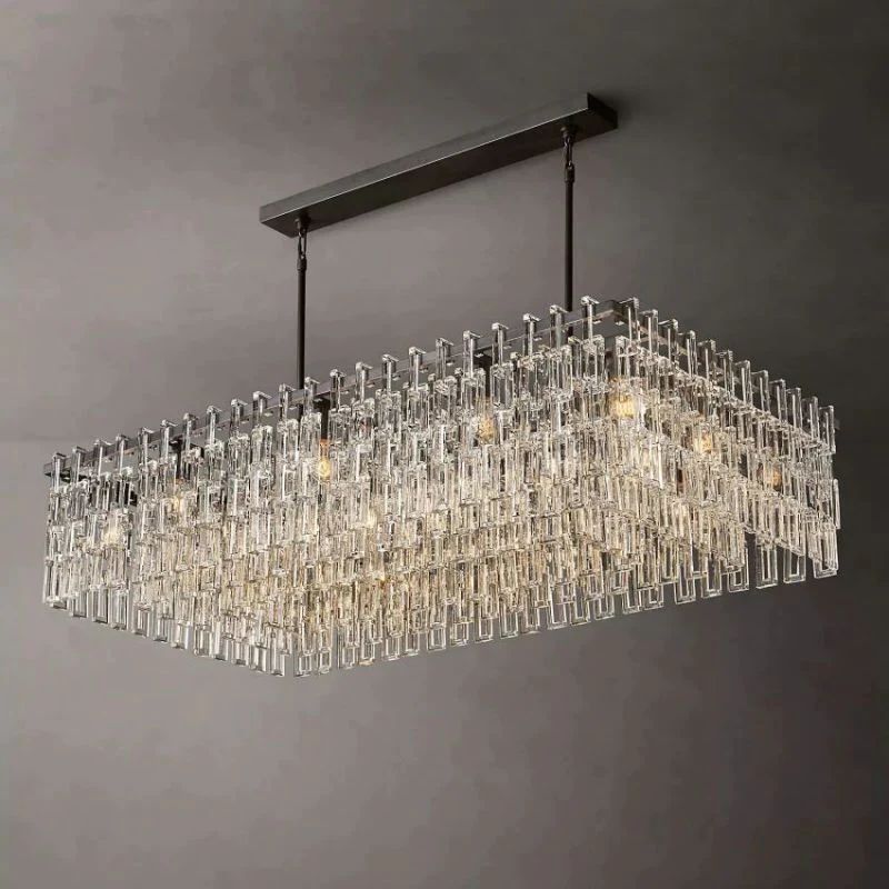 Iralier Rectangle Chandelier 60"