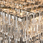 Iralier Rectangle Chandelier 60"