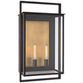 Fenton 2-Light Lantern Wall Sconce Outdoor