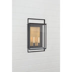 Fenton 2-Light Lantern Wall Sconce Outdoor