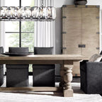 Kiko Crystal Rectangular Chandelier 42"