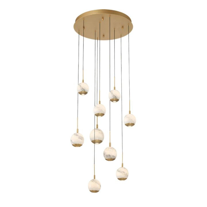 Kimber Lights Round LED Chandelier