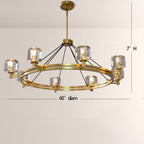 Demaret Round Chandelier 60''