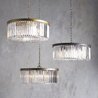 Tasunke Crystal Round Chandelier