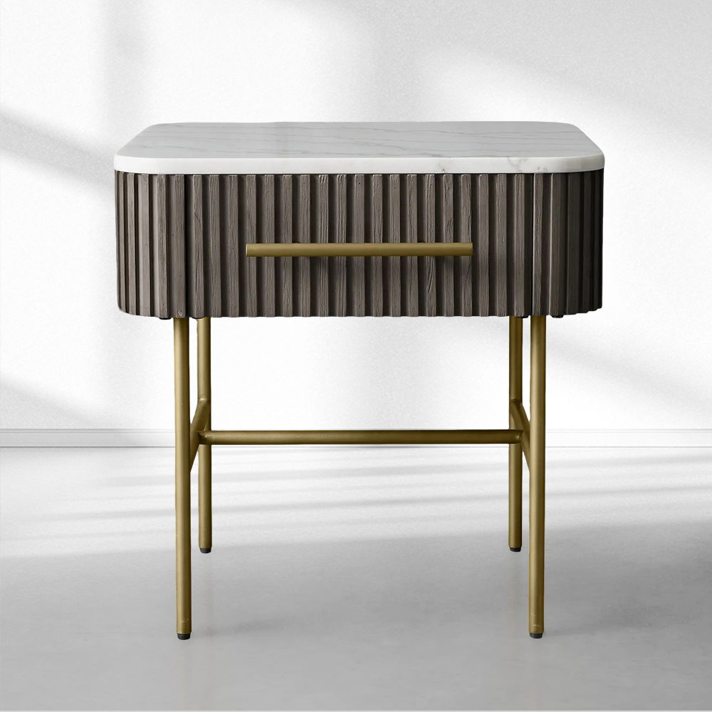 Fimley End Table with Drawer