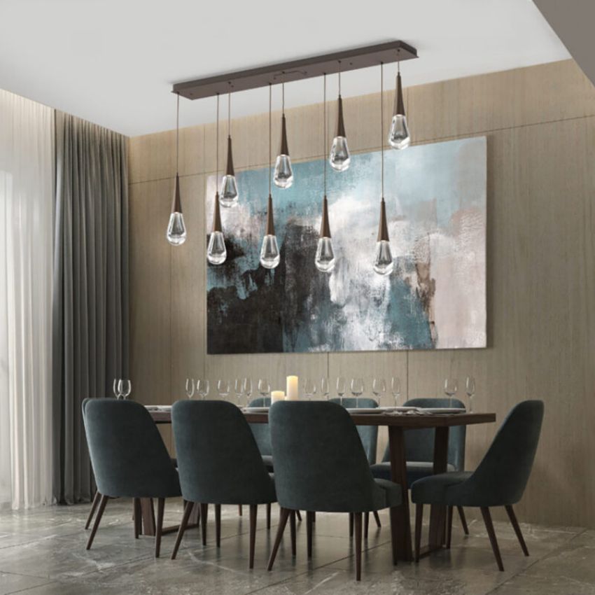 Rain Linear Chandelier