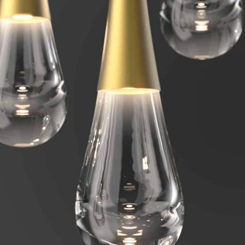 Rain Round Chandelier