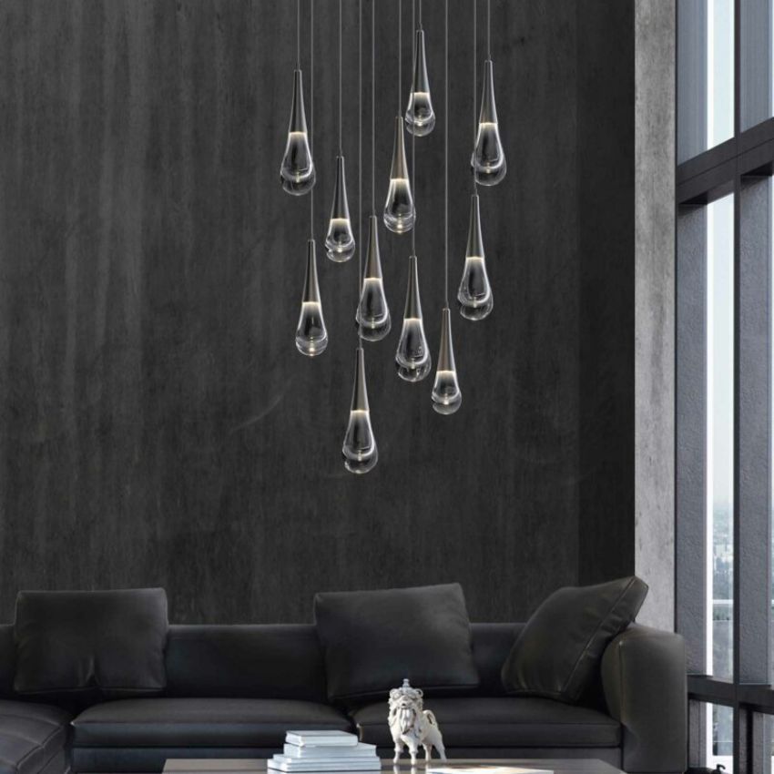 Rain Round Chandelier