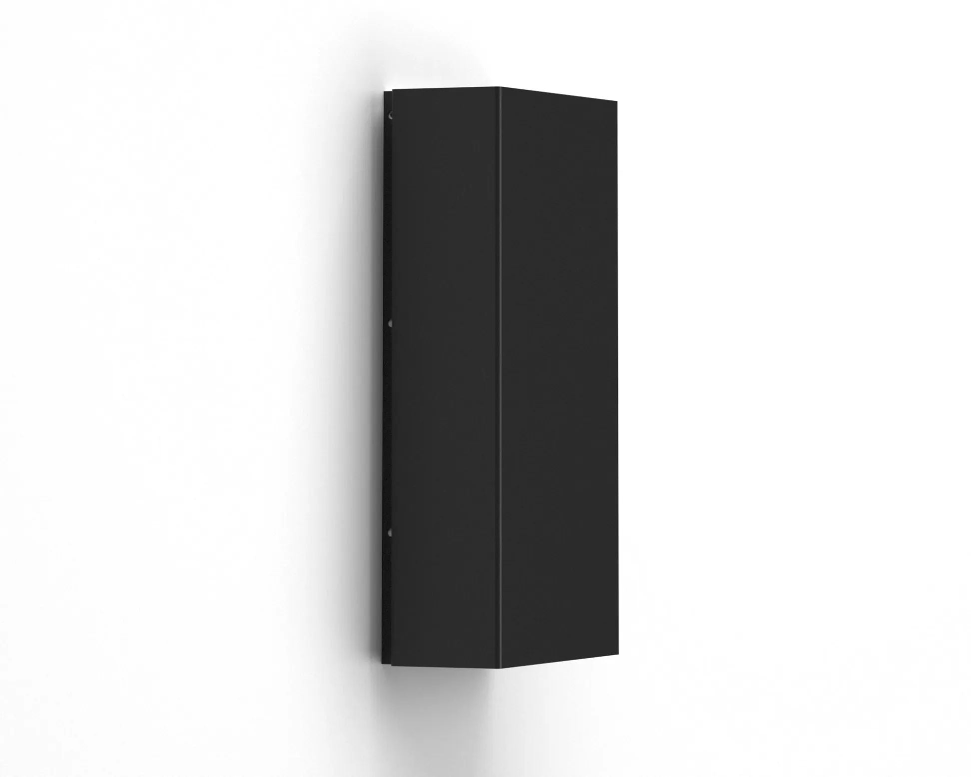 Squared Outdoor Sconce - Black