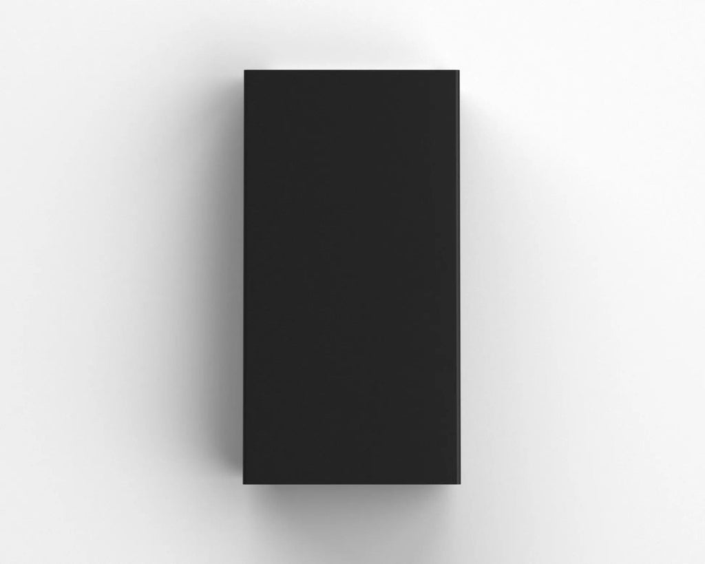 Squared Outdoor Sconce - Black