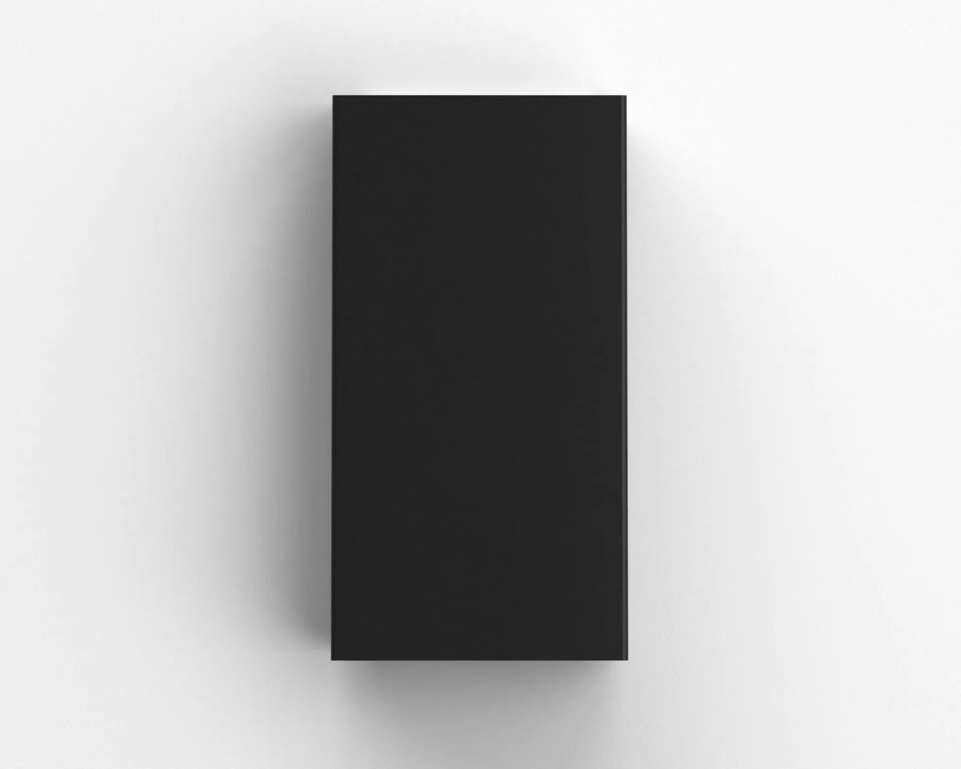 Squared Outdoor Sconce - Black