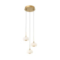 Thorpe 3 Light Round LED Pendant