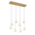 Thorpe 8-Light Rectangular LED Chanderlier