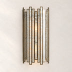 Layla Round Antique Glass Wall Sconce 21"H