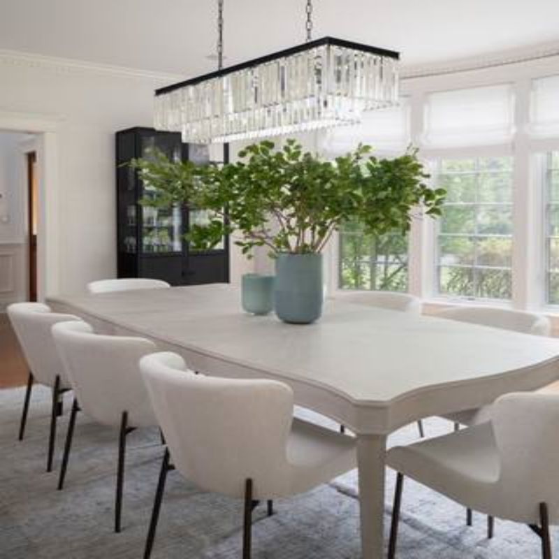 Tasunke Crystal Rectangular Chandelier