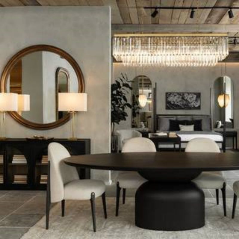 Tasunke Crystal Rectangular Chandelier