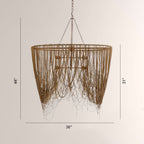Lindsay Oval Chains Chandelier
