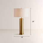 Linem Linen Table Lamp