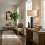 Linem Linen Table Lamp