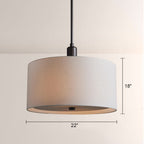 Linem Round Pendant