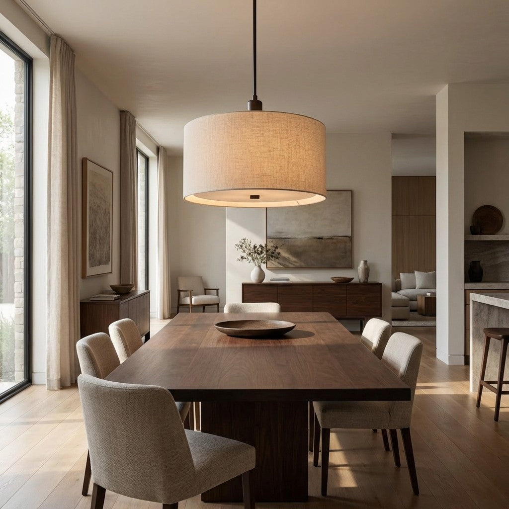 Linem Round Pendant