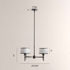 Lizs 4-Light Round Chandelier