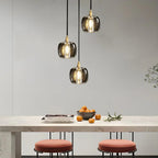 Long Spiral Cubes Crystal Chandelier for Staircase