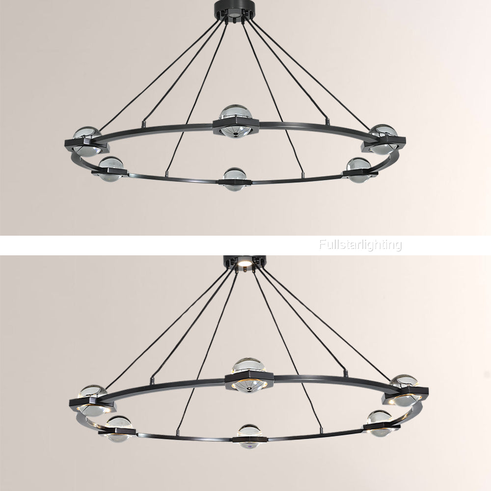 Genius Round Chandelier 60"
