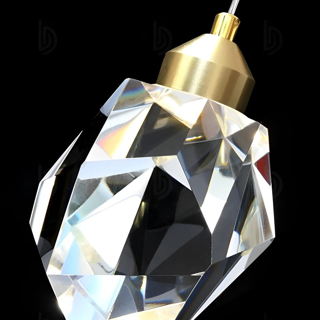 Luxury Staircase Chandelier Modern Spiral Crystal High Ceiling Light