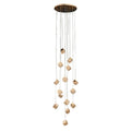 Magic Cube Crystal Staircase Chandelier