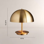 Malora Dome Metal Table Lamp