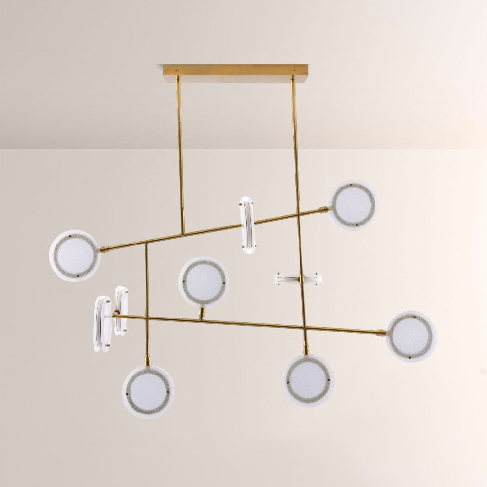 Mandel Linear Chandelier